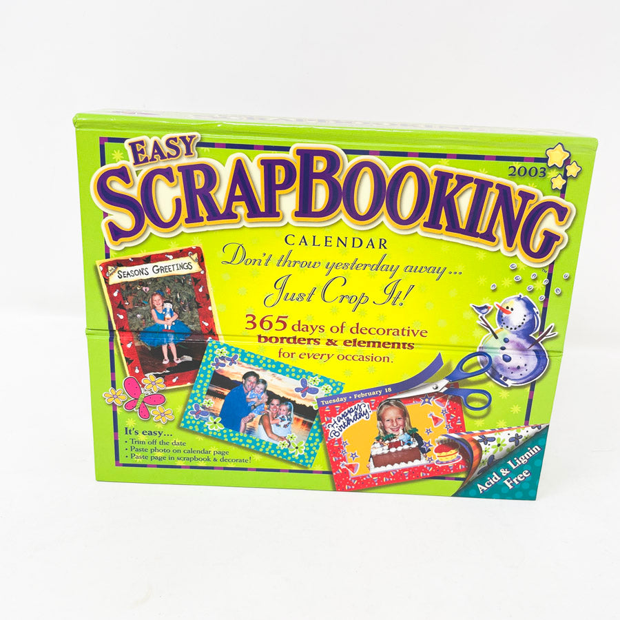 Easy Scrapbooking Calendar 2003