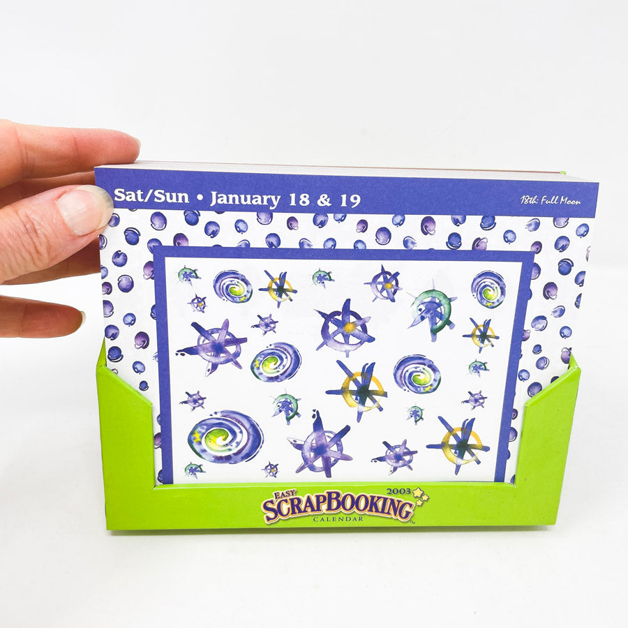 Easy Scrapbooking Calendar 2003