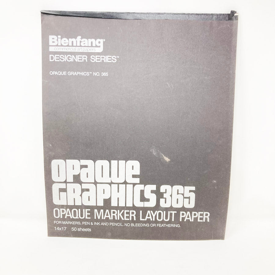 14" x 17" Bienfang Graphics 365 Opaque Marker Layout Paper