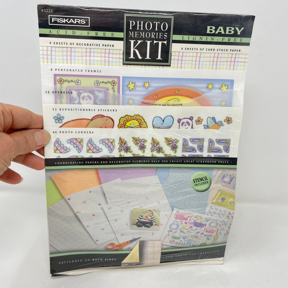 Fiskars Photo Memories Kit - Baby