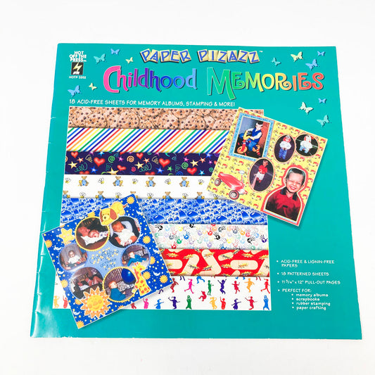 Paper Pizzaz Childhood Memories Paper Book