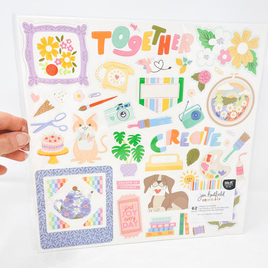 Jen Hadfield Create Joy Foam Stickers