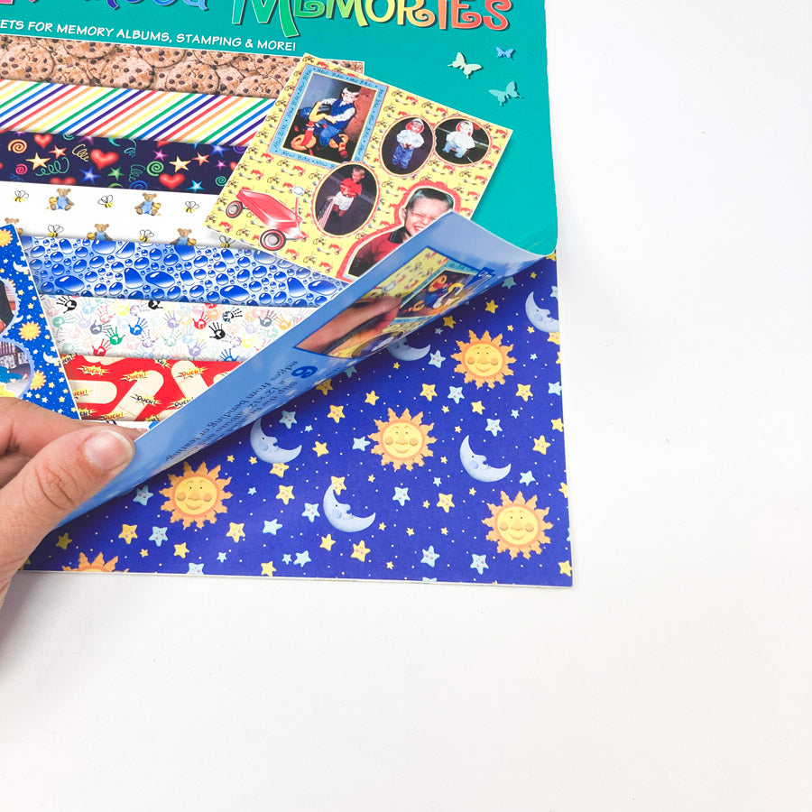 Paper Pizzaz Childhood Memories Paper Book