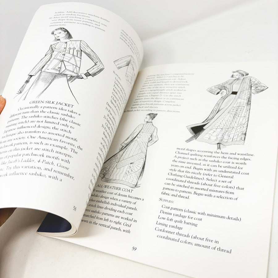Sashiko Made Simple – Japanese Quilting by Machine Book