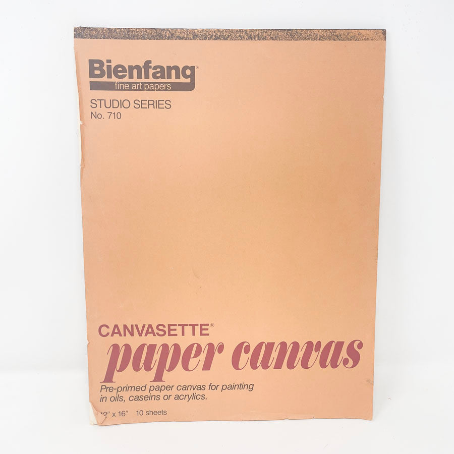 Bienfang 12" x 16" Canvasette Paper Canvas Pad