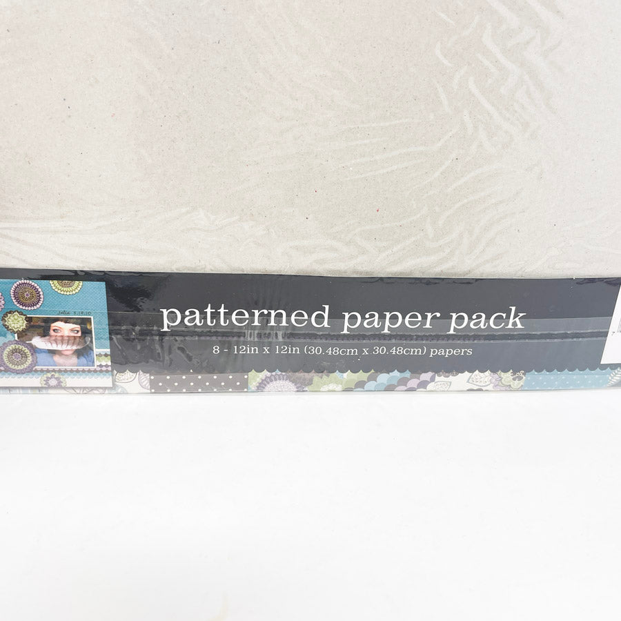 Colorbok Patterned 12x12 Paper Pack Purples
