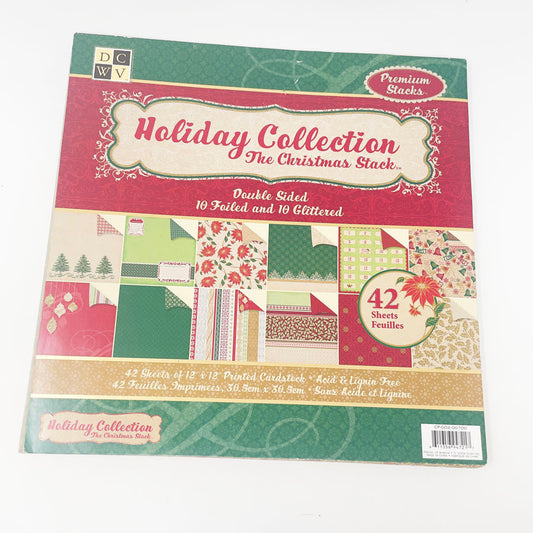 Holiday Collection - DCWV 12" x 12" Paper Pad