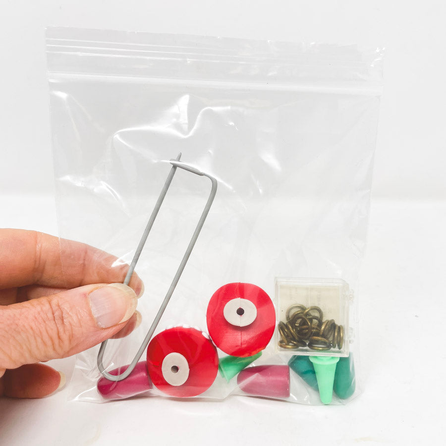 Mushroom Markers with Rings