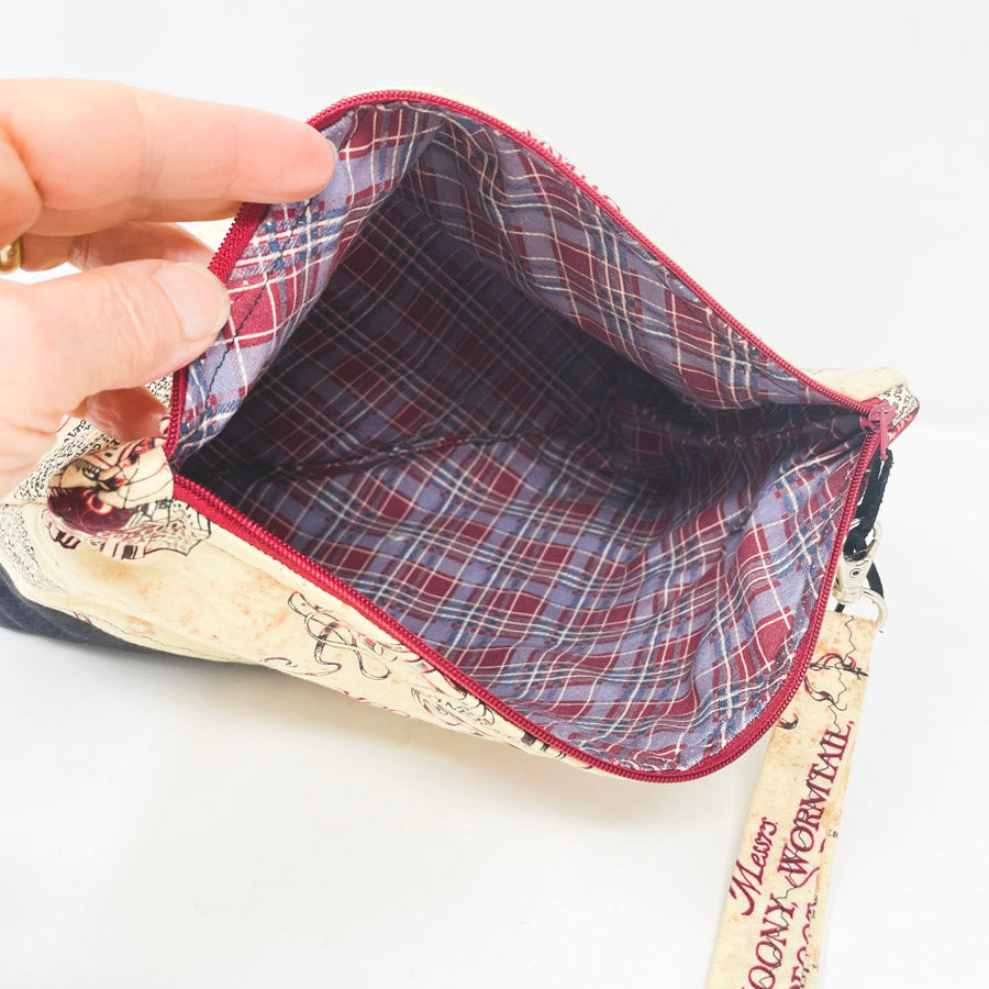 Harry Potter Themed Fabric Pouch