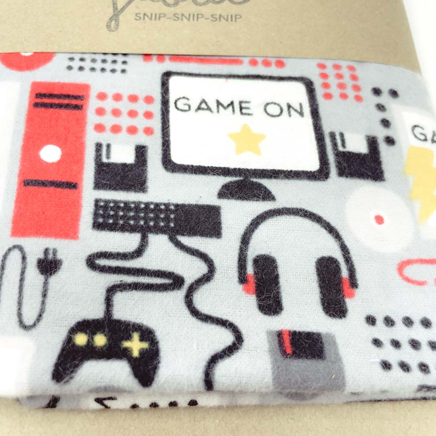 Game On Flannel Fabric