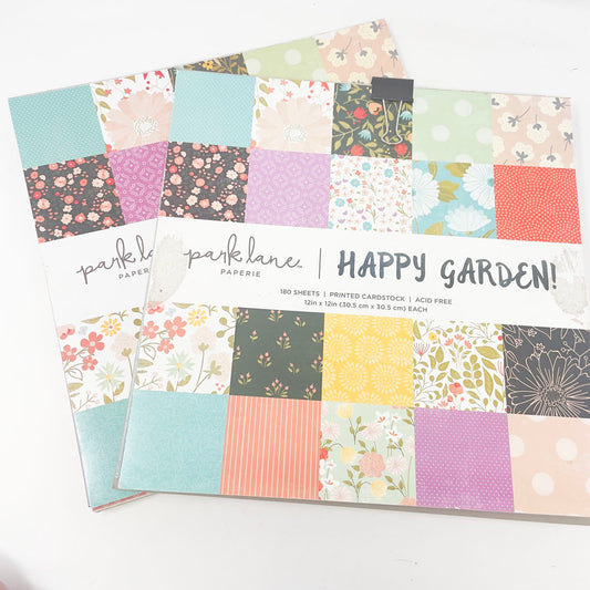 Happy Garden - Park Lane 12" x 12" Paper Pad