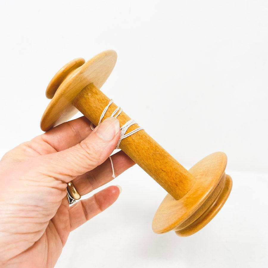 Maple Bobbins - Metal or Wood Shaft with 3" Head