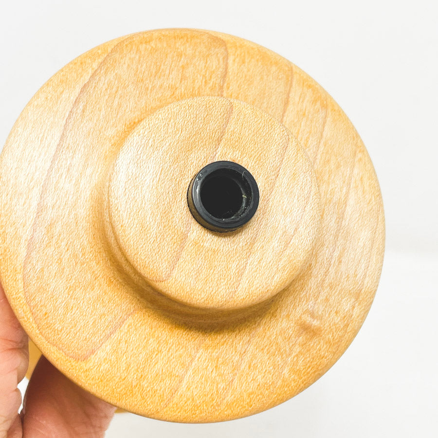 Maple Bobbins - Metal or Wood Shaft with 3" Head
