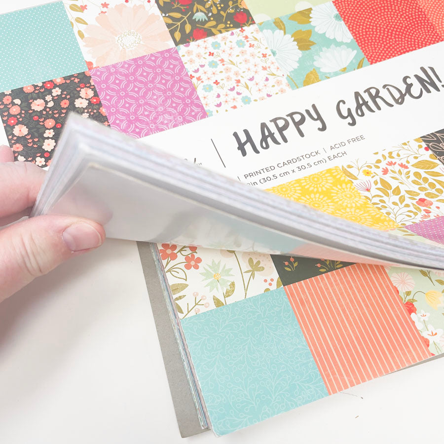 Happy Garden - Park Lane 12" x 12" Paper Pad