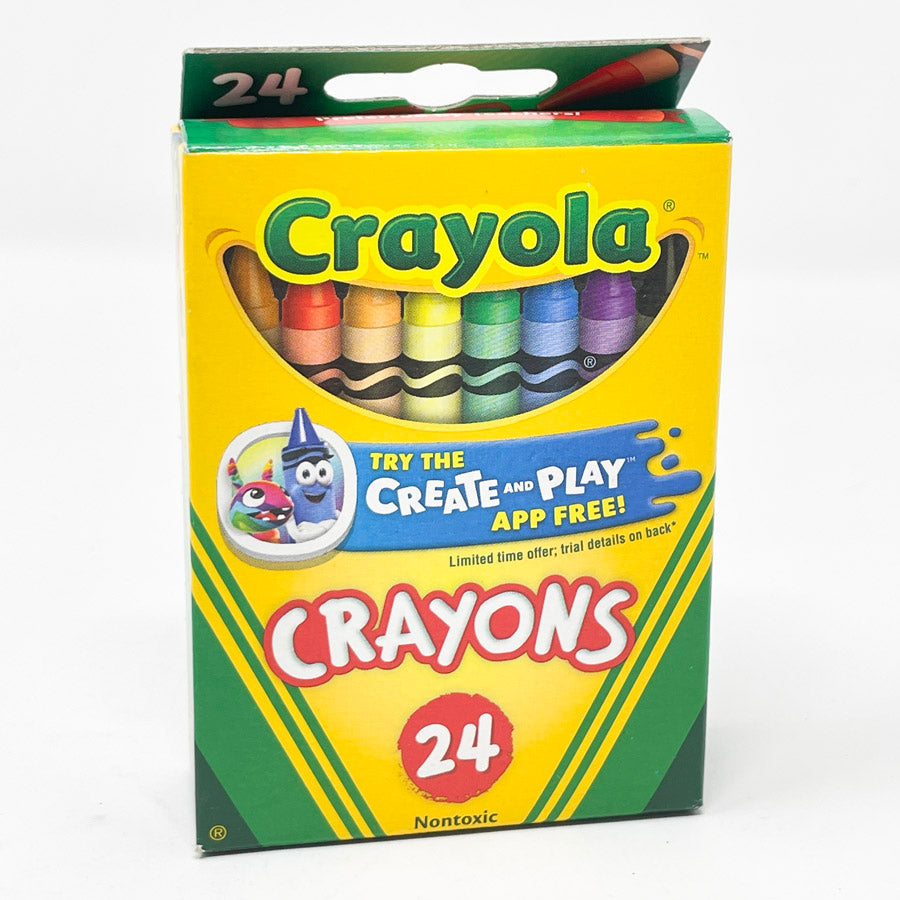 24 Crayola Crayon Box