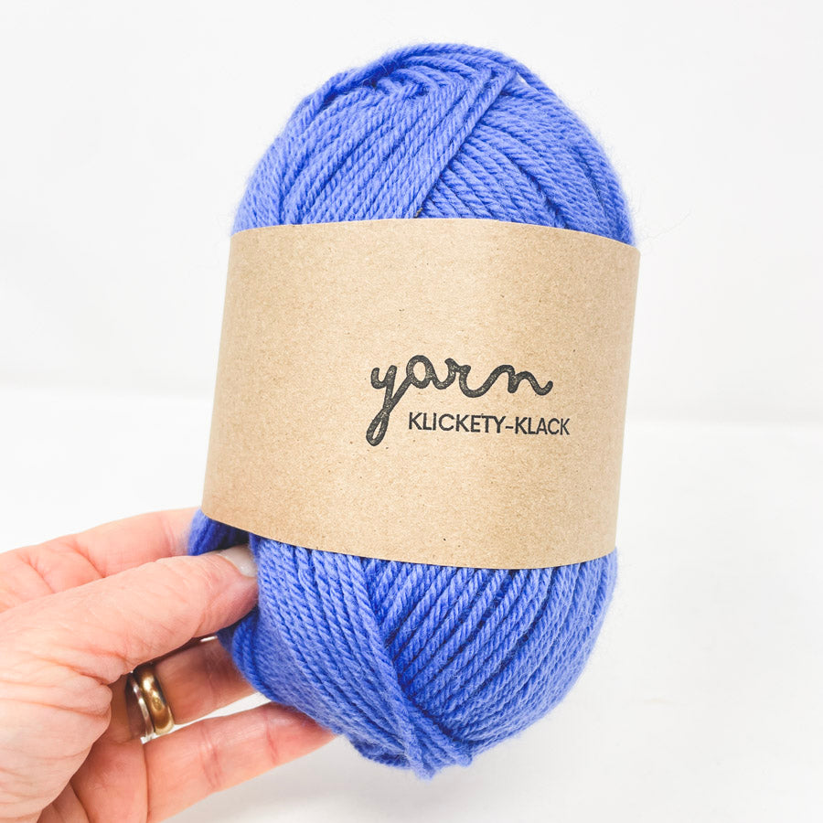 Blue Acrylic Blend Basic No Label Yarn