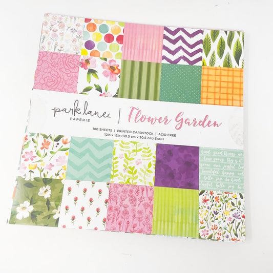 Flower Garden - Park Lane 12" x 12" Paper Pad