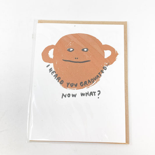 Egg Press Graduation Card
