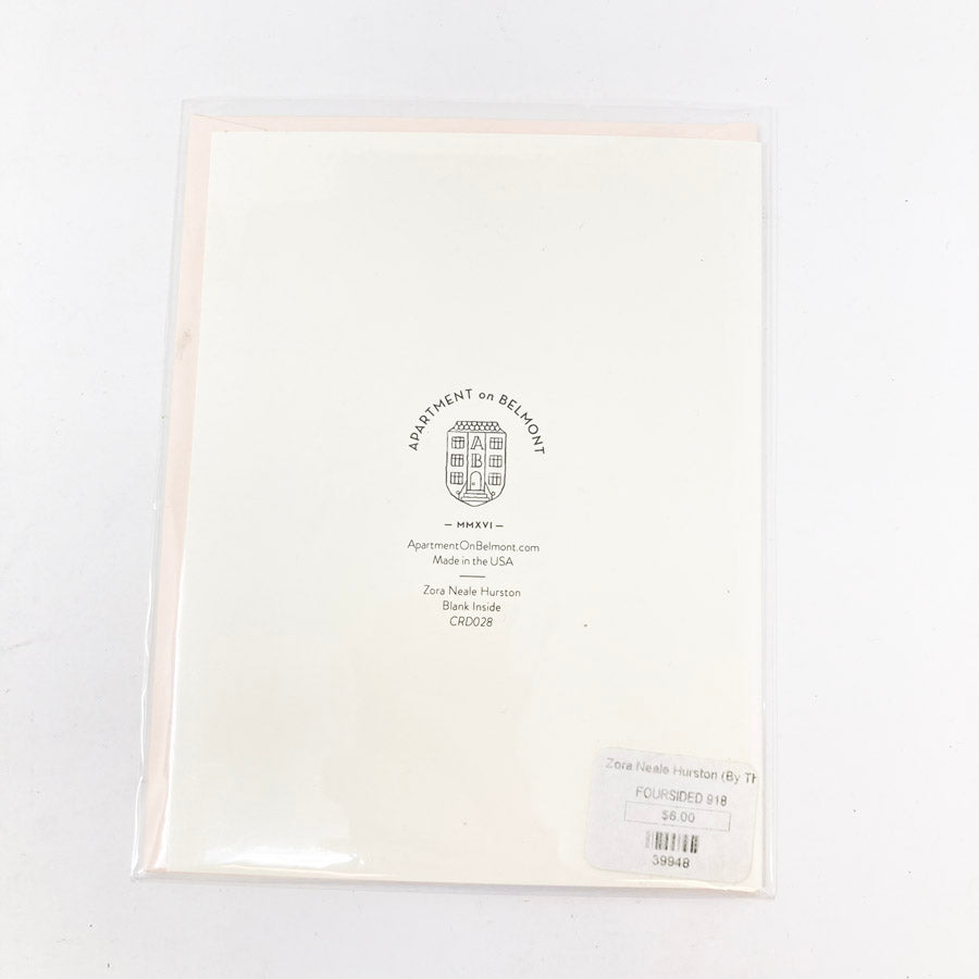 By The Way - Zora Neale Hurston Card (Blank)
