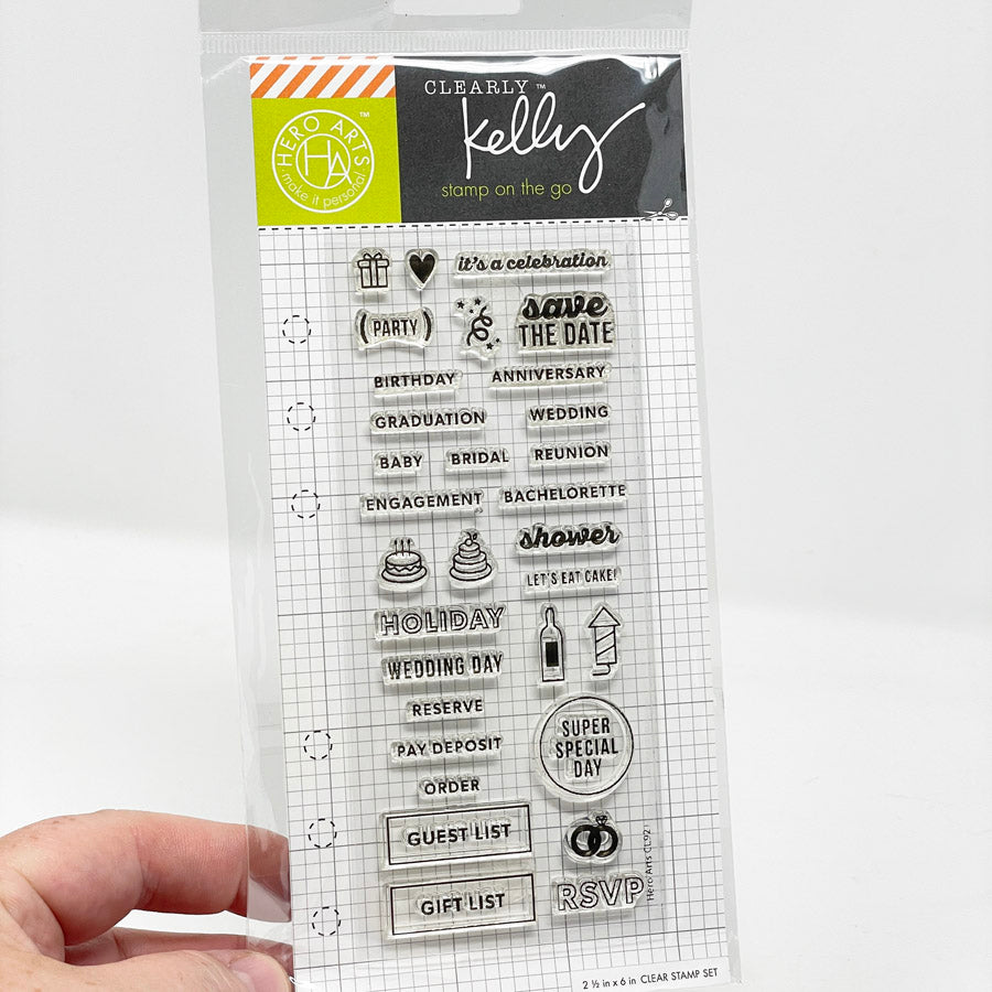 Clearly Kelly Stamp Set