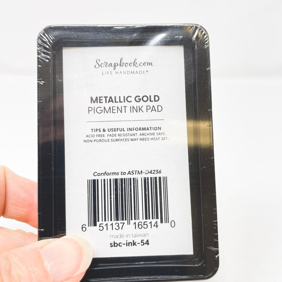 Scrapbook.com Metallic Ink Pad (sealed)