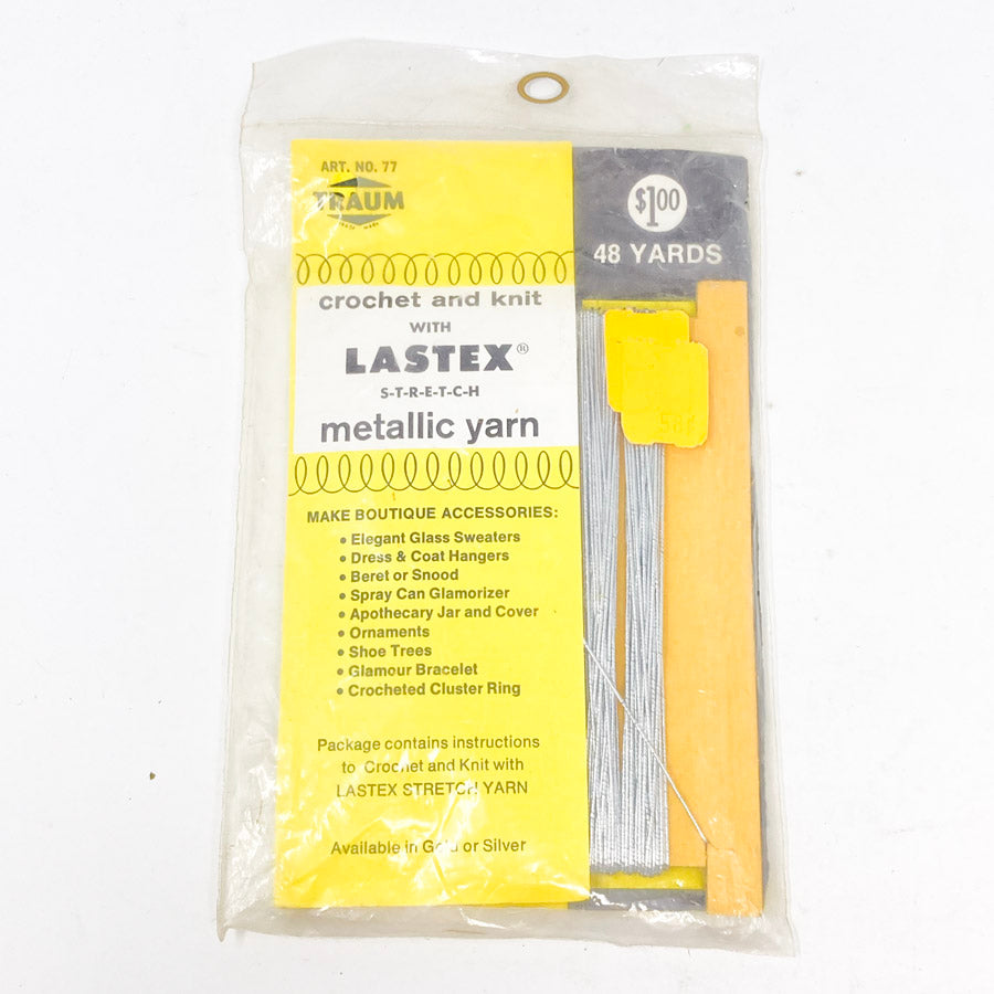 Traum Lastex Stretch Metallic Yarn