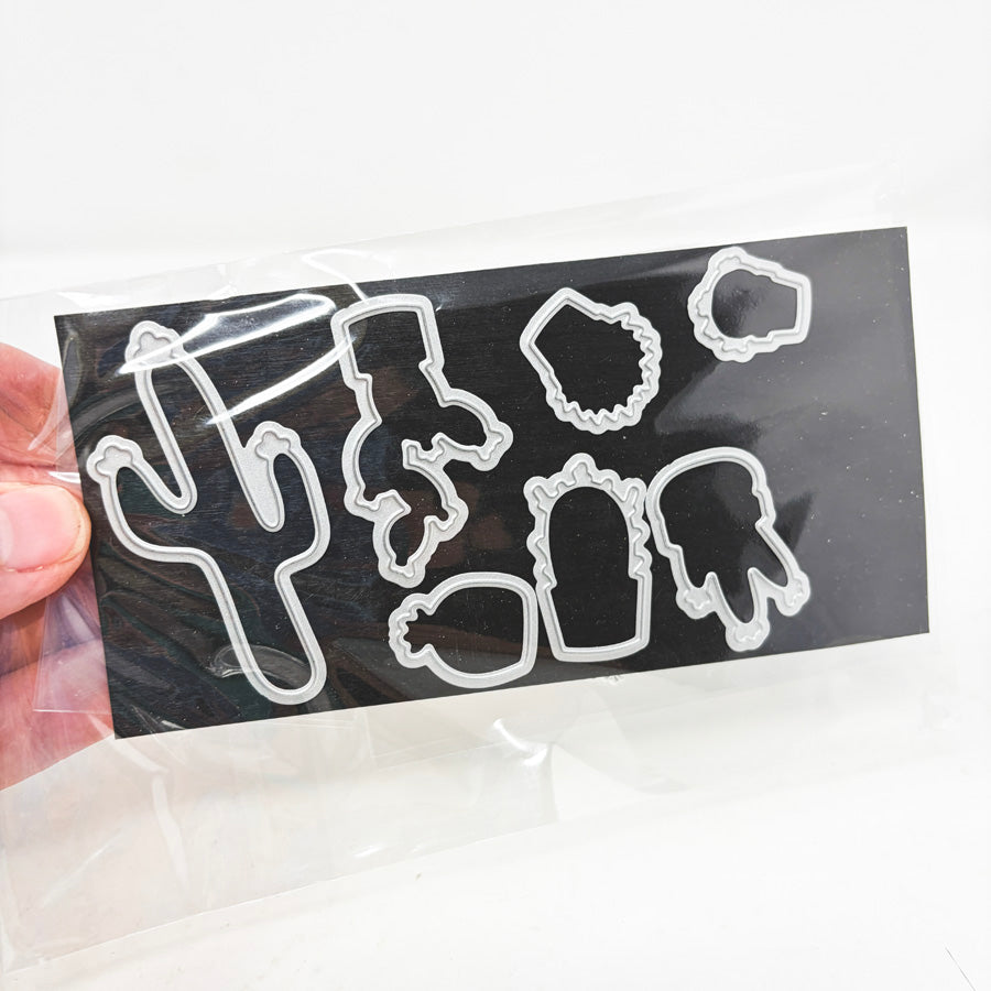 Cactus Clear Stamp & Die Set