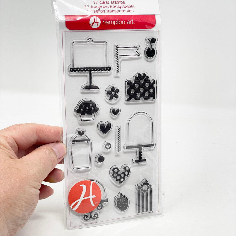 Doodlebug Designs Clear Stamp Set