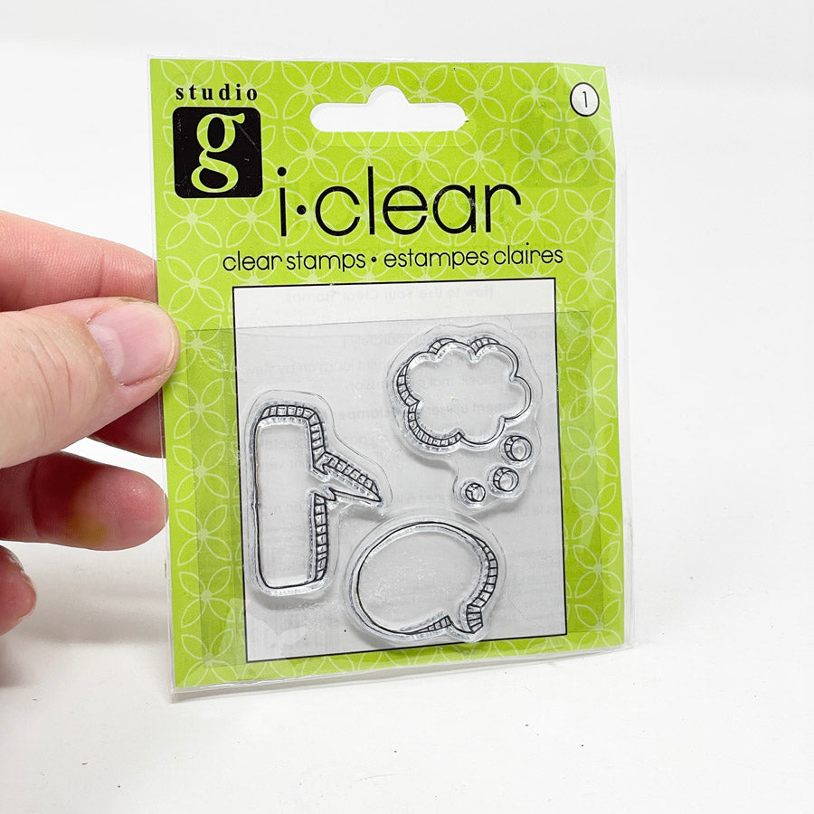 iClear Clear Stamp Set