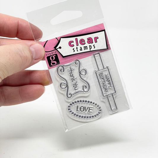 Studio G Clear Stamp Set