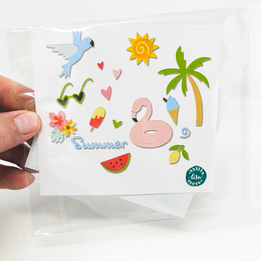 Sizzix Thinlits Summertime Icons Die Set