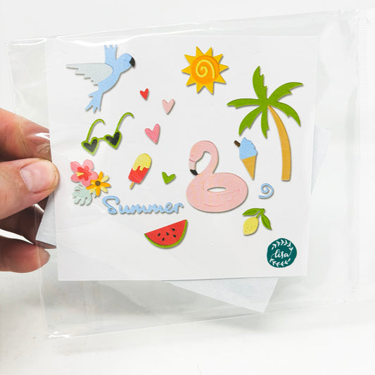 Sizzix Thinlits Summertime Icons Die Set