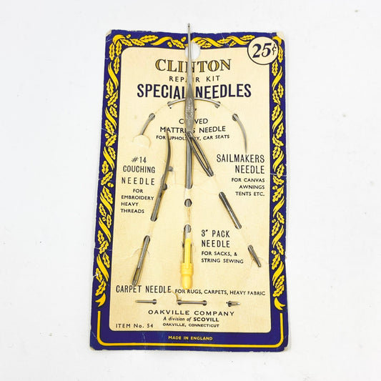 Vintage Clinton Special Needles Repair Kit