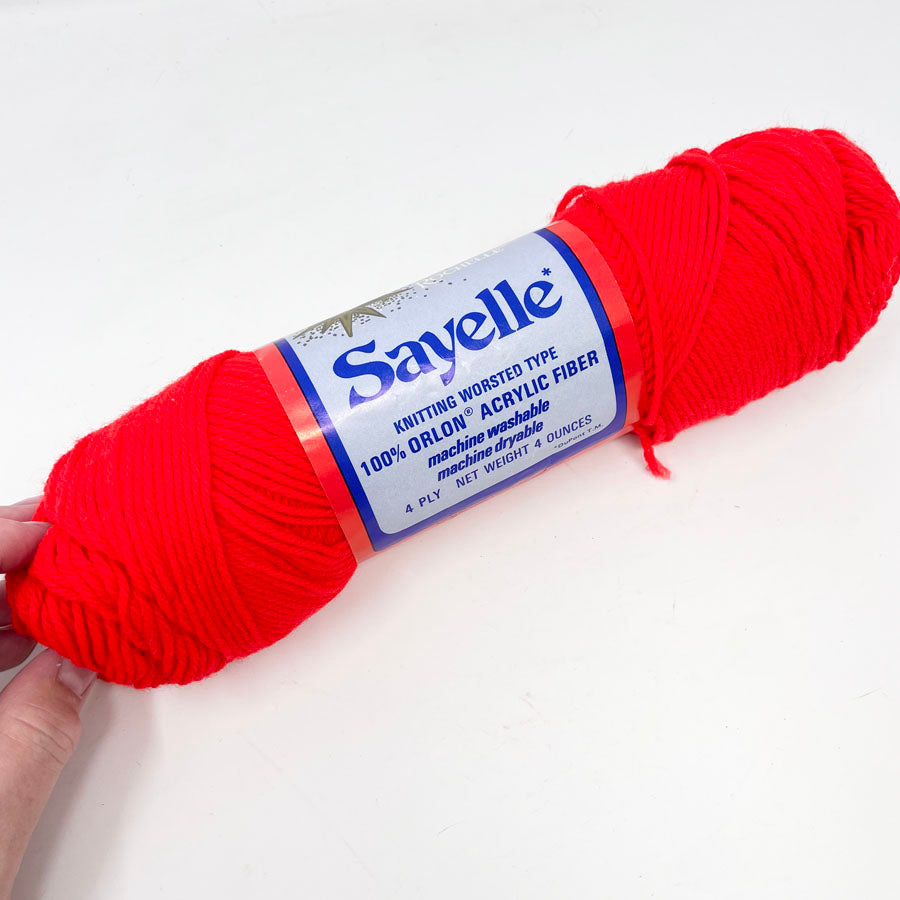 Illinois Yarn Co. Sayelle Yarn - Devil Red