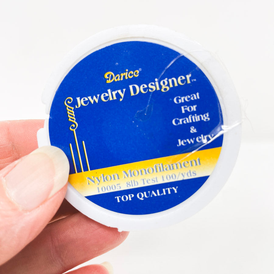 Darice Jewelry Designer Nylon Monofilament
