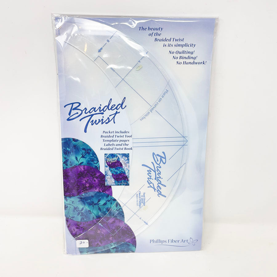 Braided Twist Template by Phillip Fiber Arts