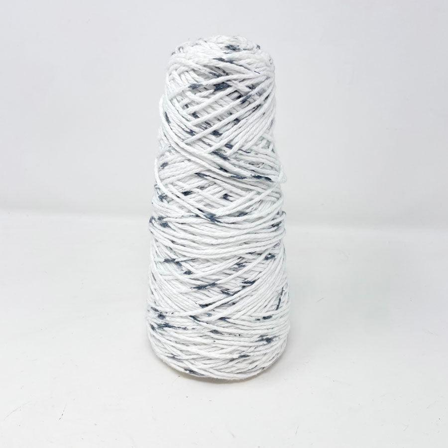 White and Gray Yarn Cone