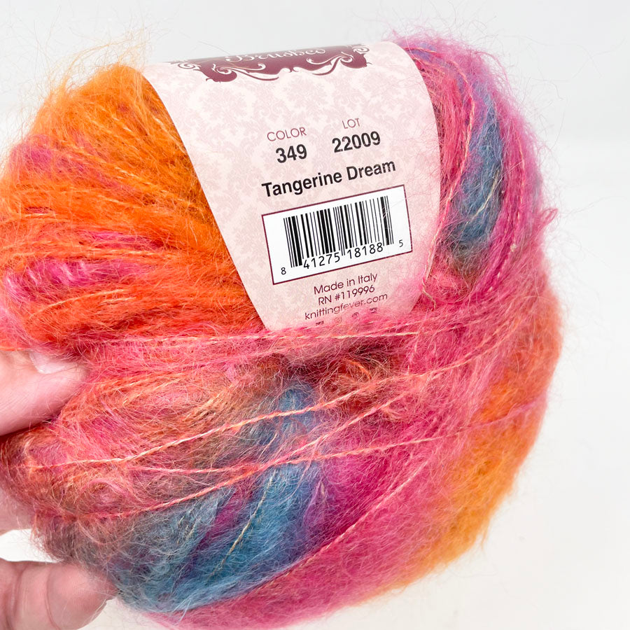 Louise Harding Yarn Amitola Brushed - Tangerine Dream