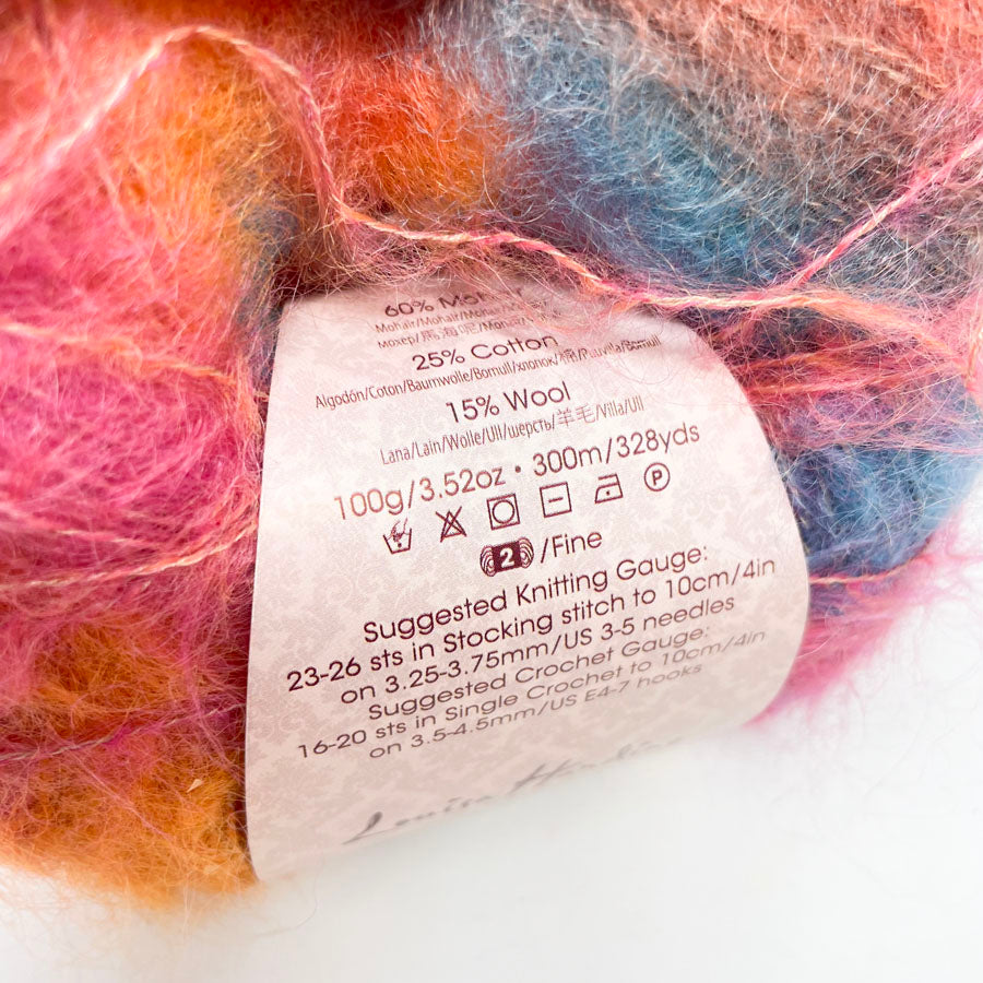 Louise Harding Yarn Amitola Brushed - Tangerine Dream