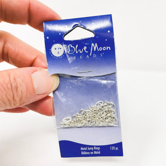 Blue Moon Beads Silver Jump Rings