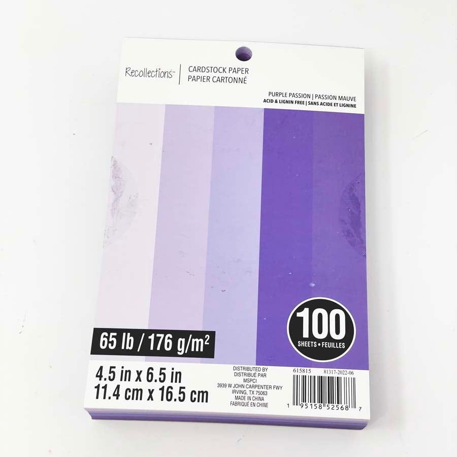 Recollections Ombre Cardstock Packs - 4.5" x 7"