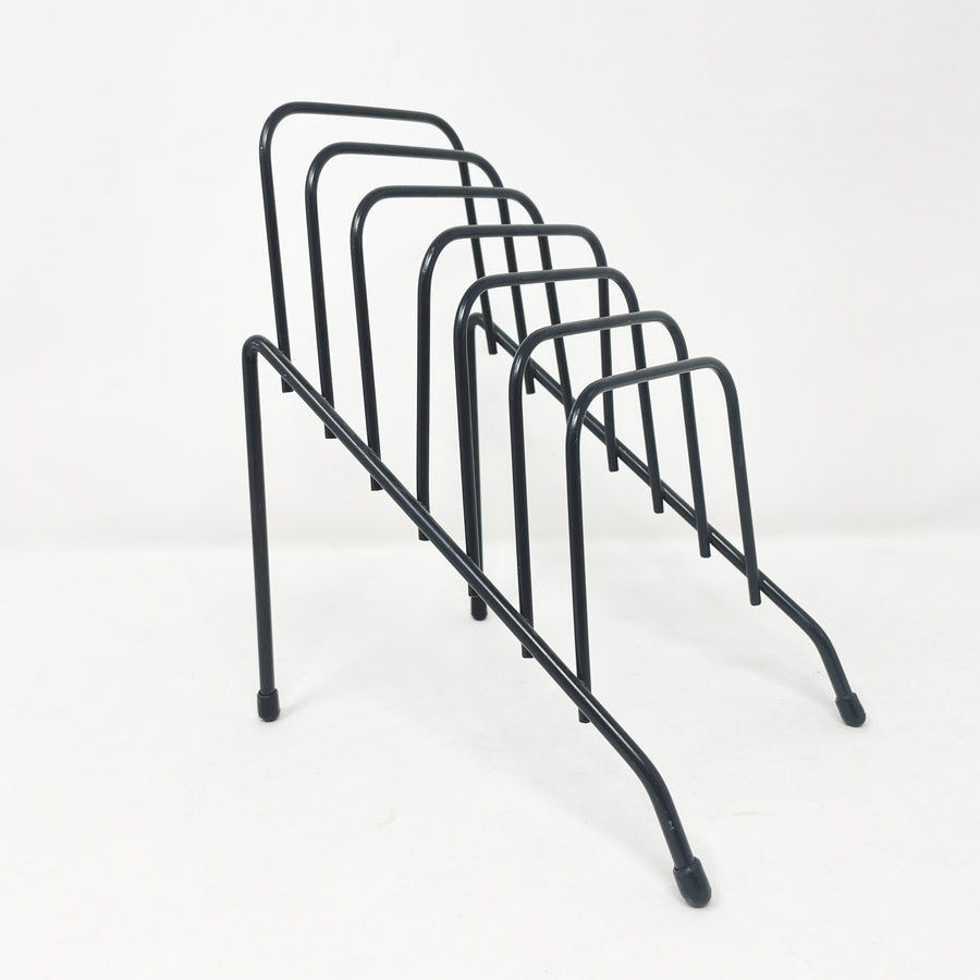 Black Wire Paper Storage