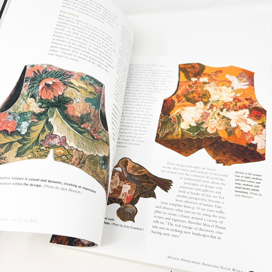The Art of Fabric Collage Book by Rosemary Eichorn