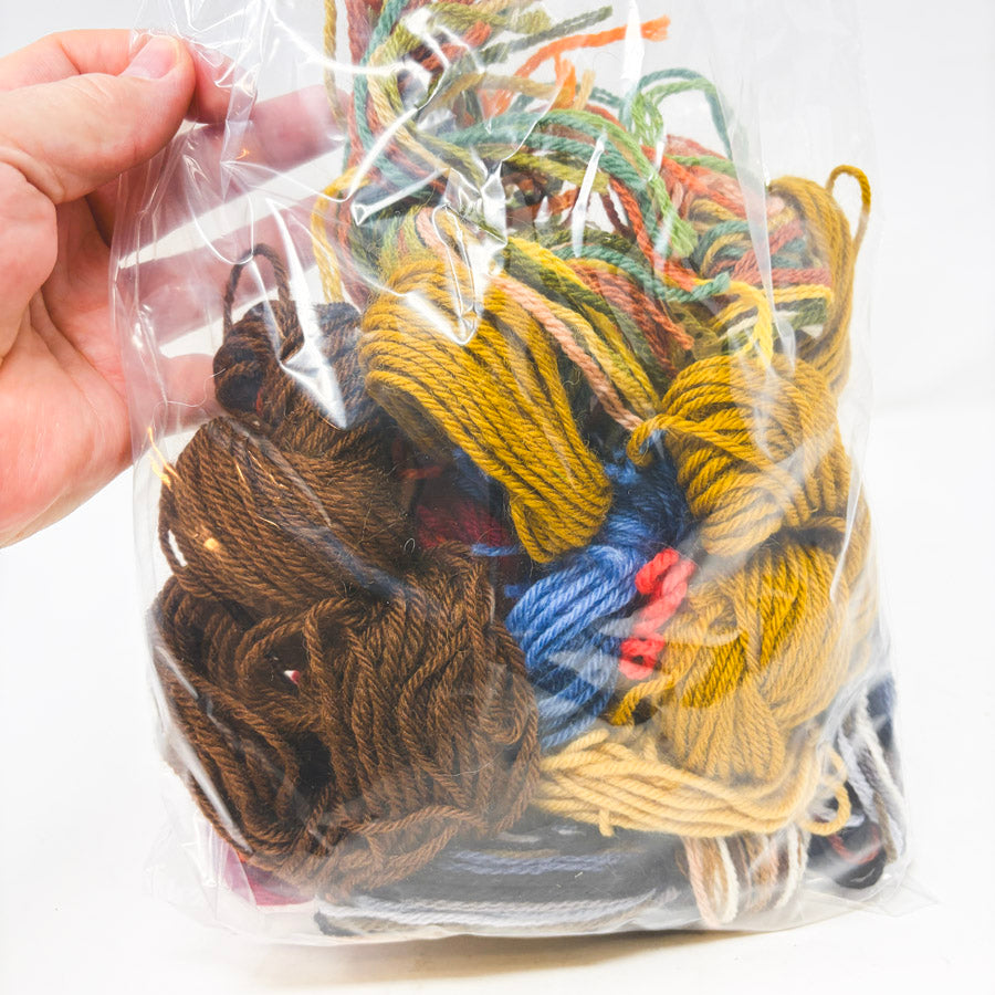 Bundle of Tapestry Wool and Crewel Yarn