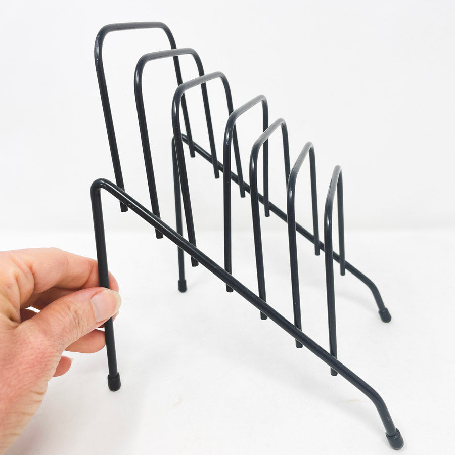 Black Wire Paper Storage