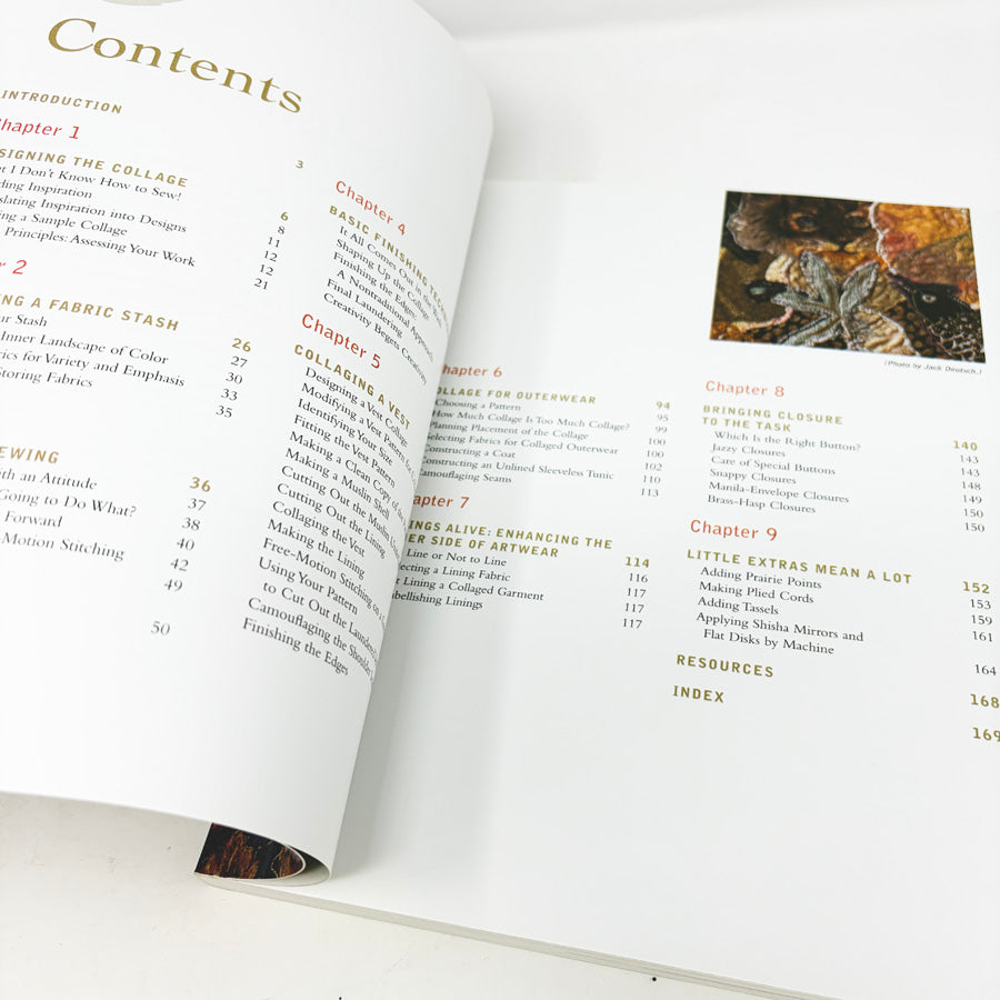 The Art of Fabric Collage Book by Rosemary Eichorn