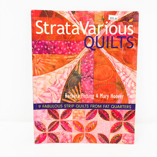 StrataVarious Quilts Book by Persing & Hoover