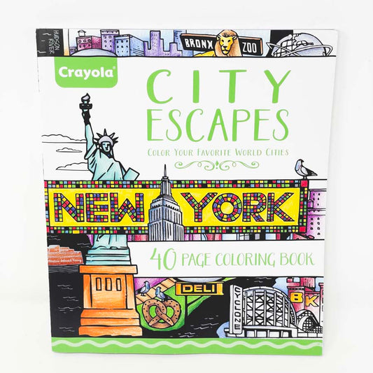Crayola "City Escapes" Coloring Book