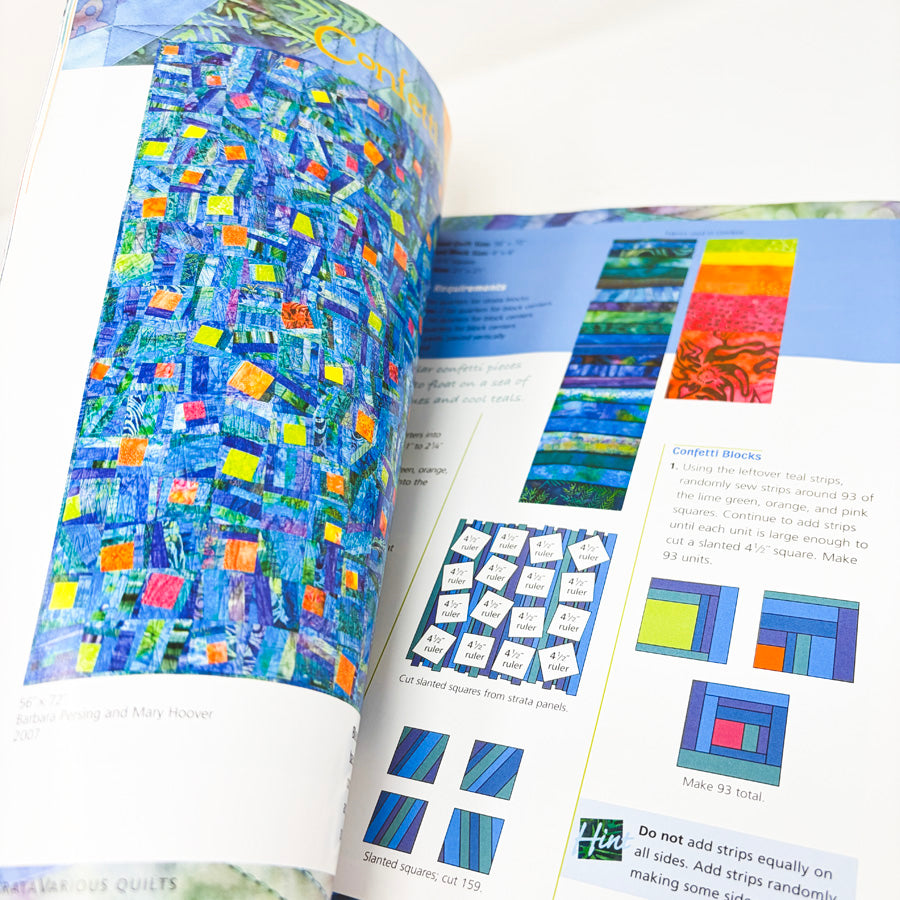 StrataVarious Quilts Book by Persing & Hoover
