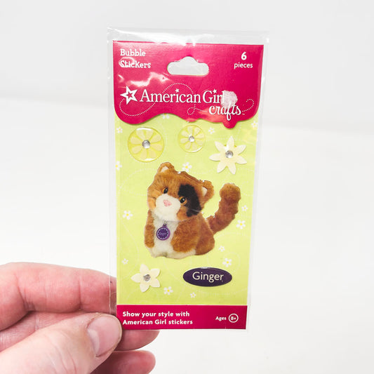 American Girl Cat Sticker